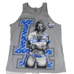 SHAKA Wear Los Angeles Baseball Tank Men's Size M